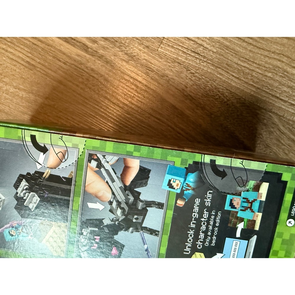 LEGO Minecraft The End Battle 21151 Ender Dragon Building Set 222 Pcs - Picture 4 of 6